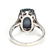 Art Deco Platinum, Opal & Diamond Ring - 5