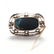 Vintage Platinum, Opal, and Diamond Brooch - 3