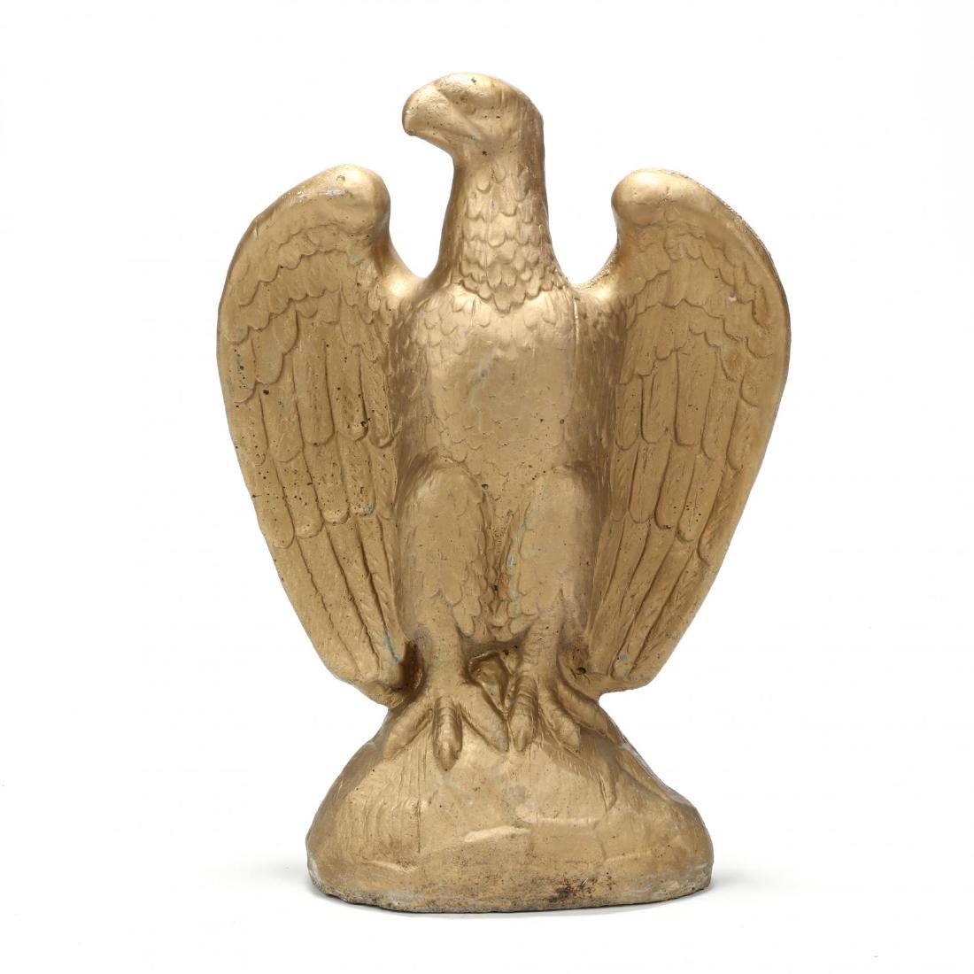 Federal Style Cast Stone Eagle (1 of 4)