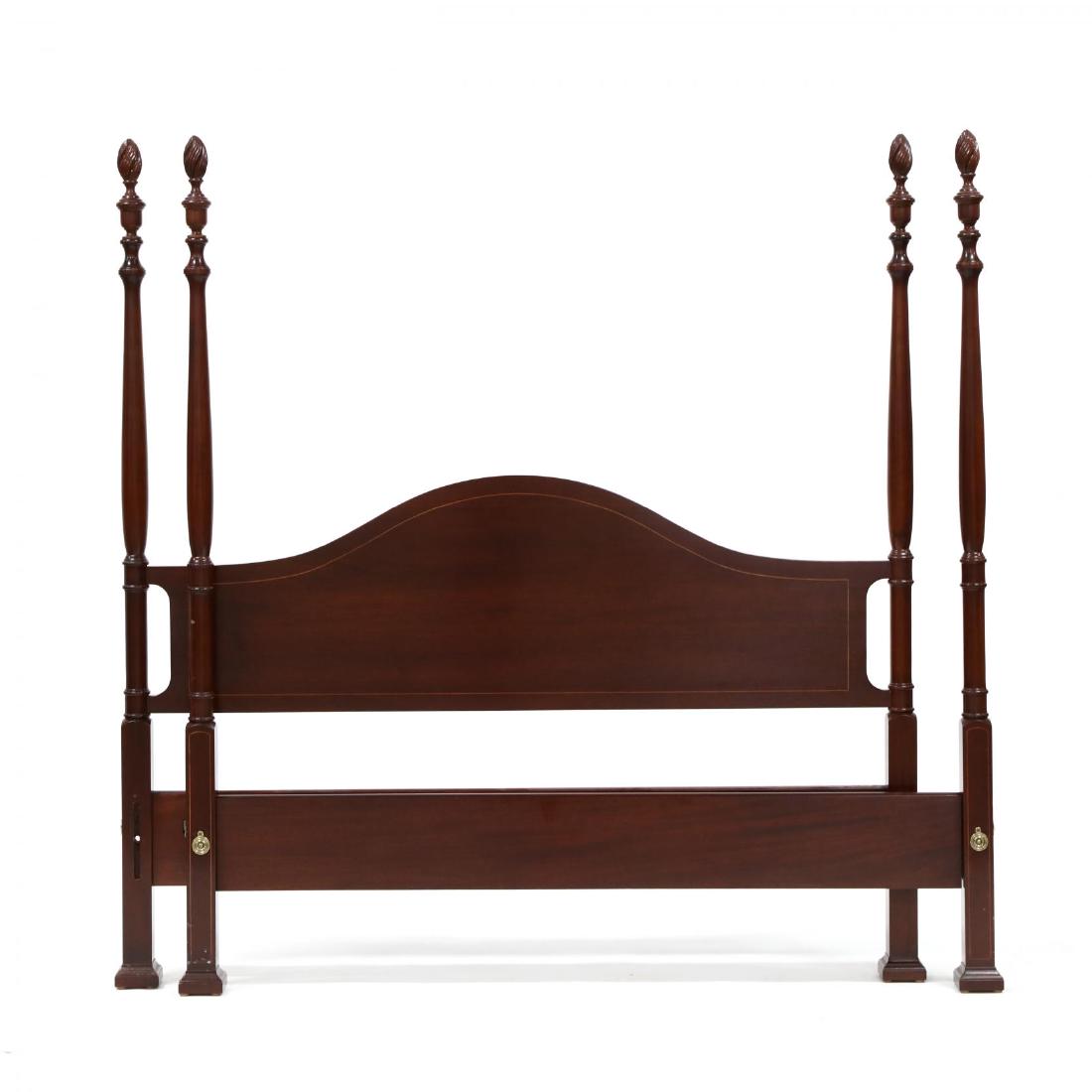 Kittinger, Queen Size Federal Style Semi-Tall Post Bed (1 of 5)