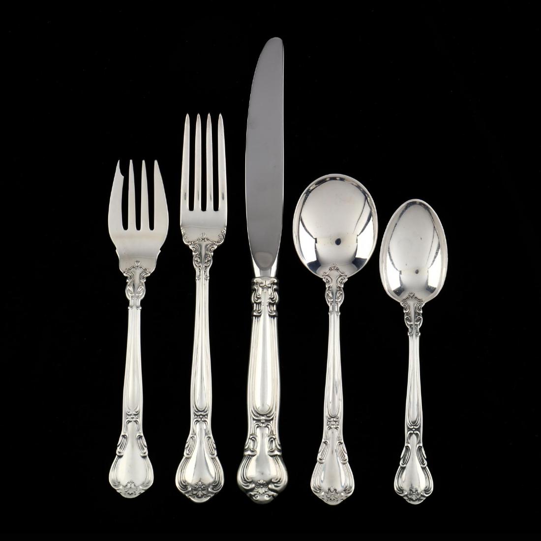 Gorham "Chantilly" Sterling Silver Flatware Service