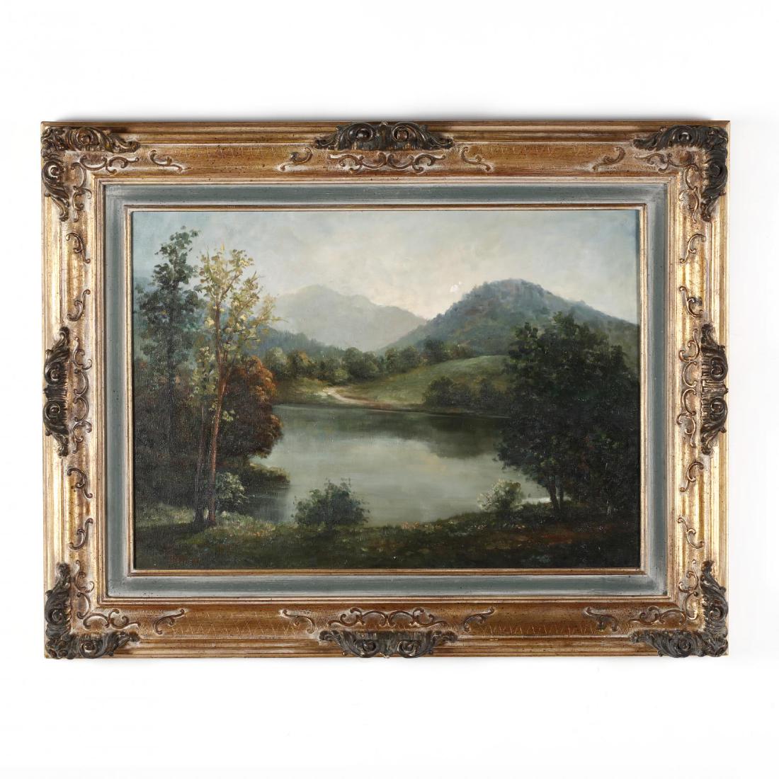 A Vintage Landscape Painting