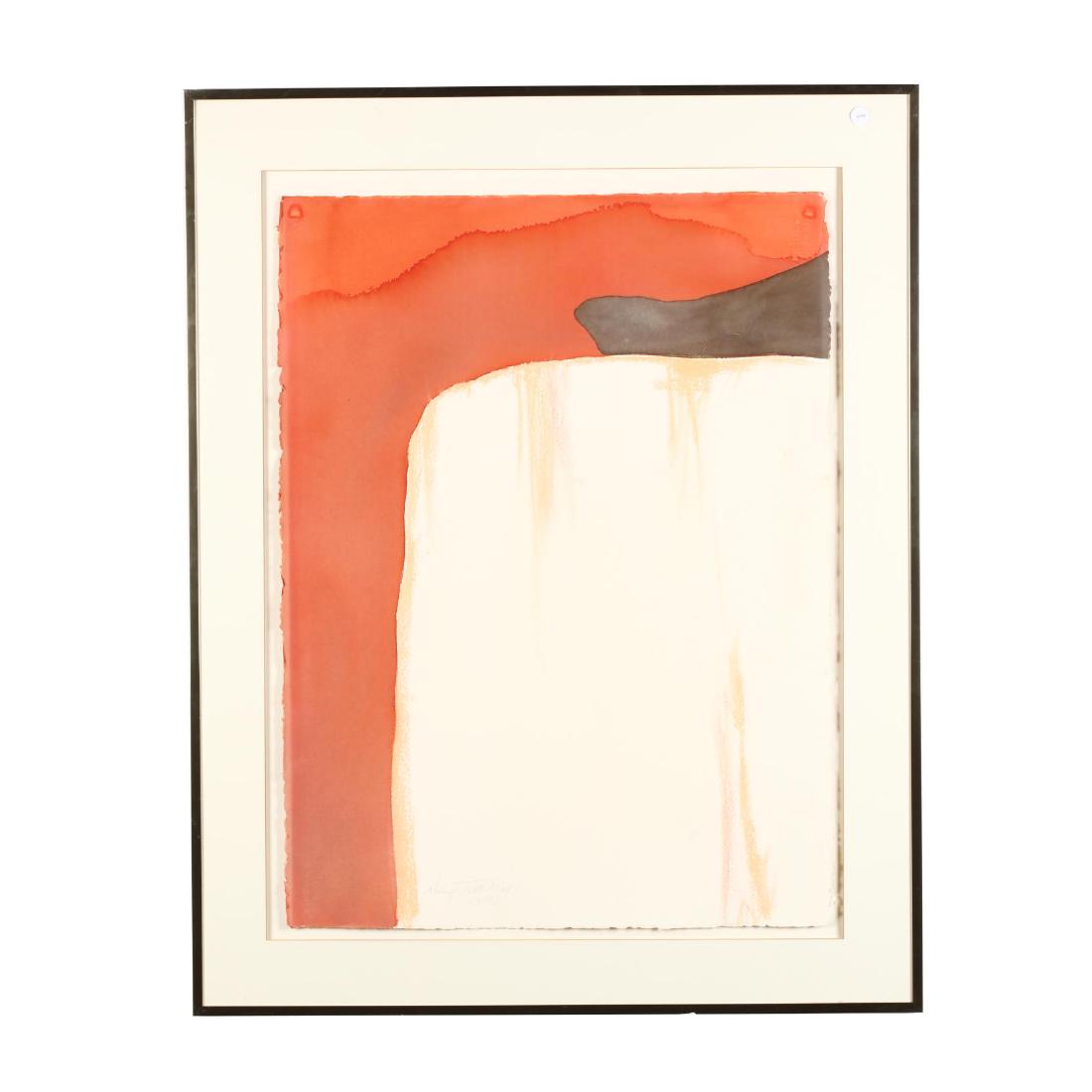 Nancy Tuttle May (NC), The New is the True: Nancy Tuttle May (NC), The New is the True mixed media on paper, pencil signed and dated 1983 at lower left of center, float mounted, matted and framed under glass. DOA 38.25 x 30.25 in. Additional hi