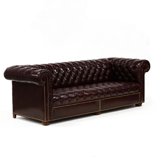 Leathercraft Leather Chesterfield Sofa