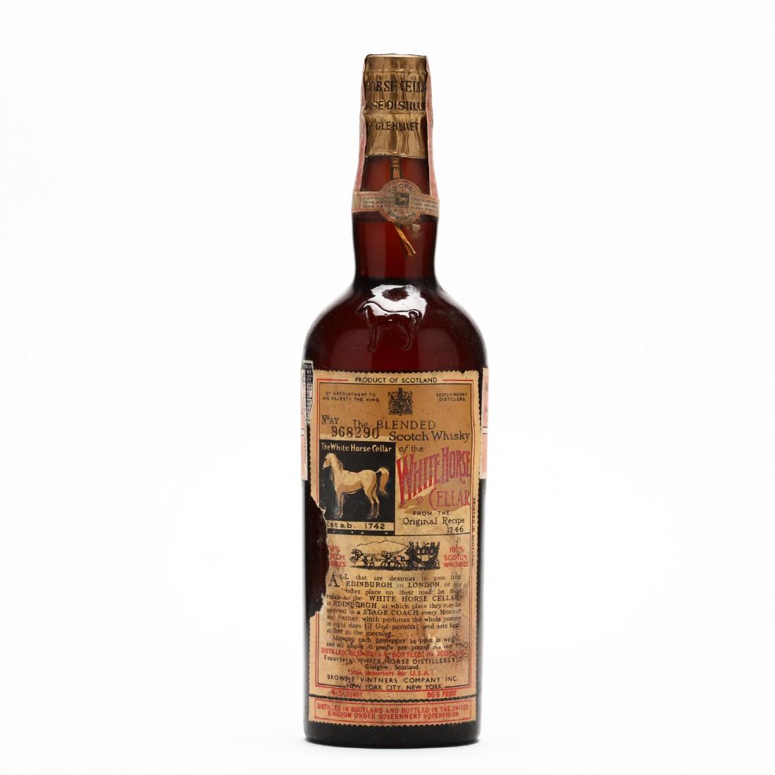 White Horse Blended Scotch Whisky: White Horse Blended Scotch Whisky The buyer acknowledges that he/she is acting within compliance with their state and local laws in regards to the purchase, transportation and delivery of spirituous l