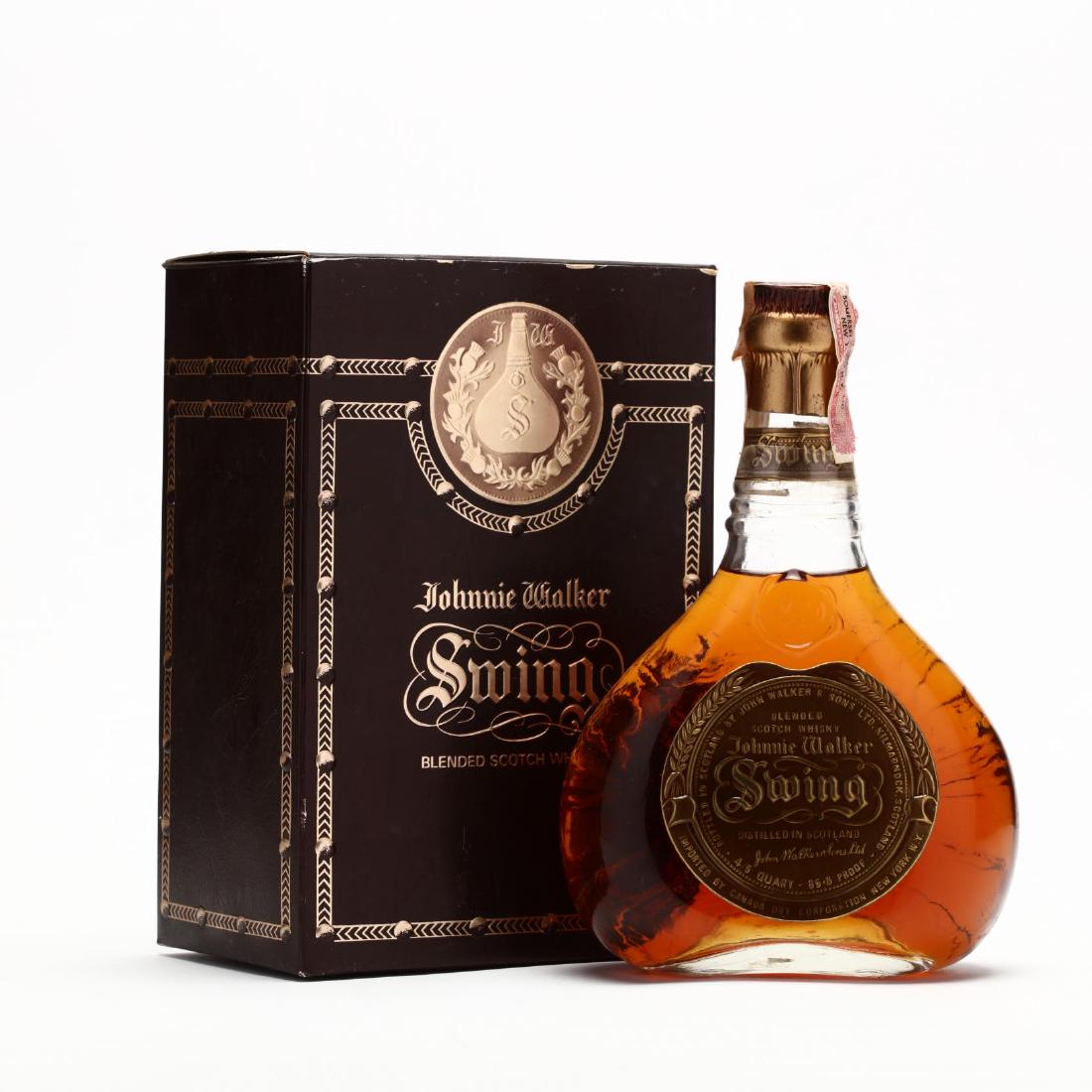 Johnnie Walker Swing Blended Scotch Whisky: Johnnie Walker Swing Blended Scotch Whisky The buyer acknowledges that he/she is acting within compliance with their state and local laws in regards to the purchase, transportation and delivery of spi