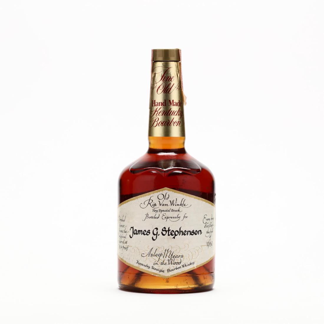 Old Rip Van Winkle Bourbon: Old Rip Van Winkle Bourbon The buyer acknowledges that he/she is acting within compliance with their state and local laws in regards to the purchase, transportation and delivery of spirituous liquors.