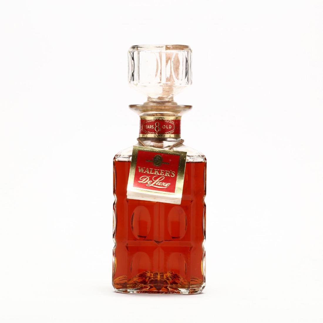 Walker's DeLuxe Straight Bourbon Whiskey May 23, 2019 Leland Little Auctions in NC
