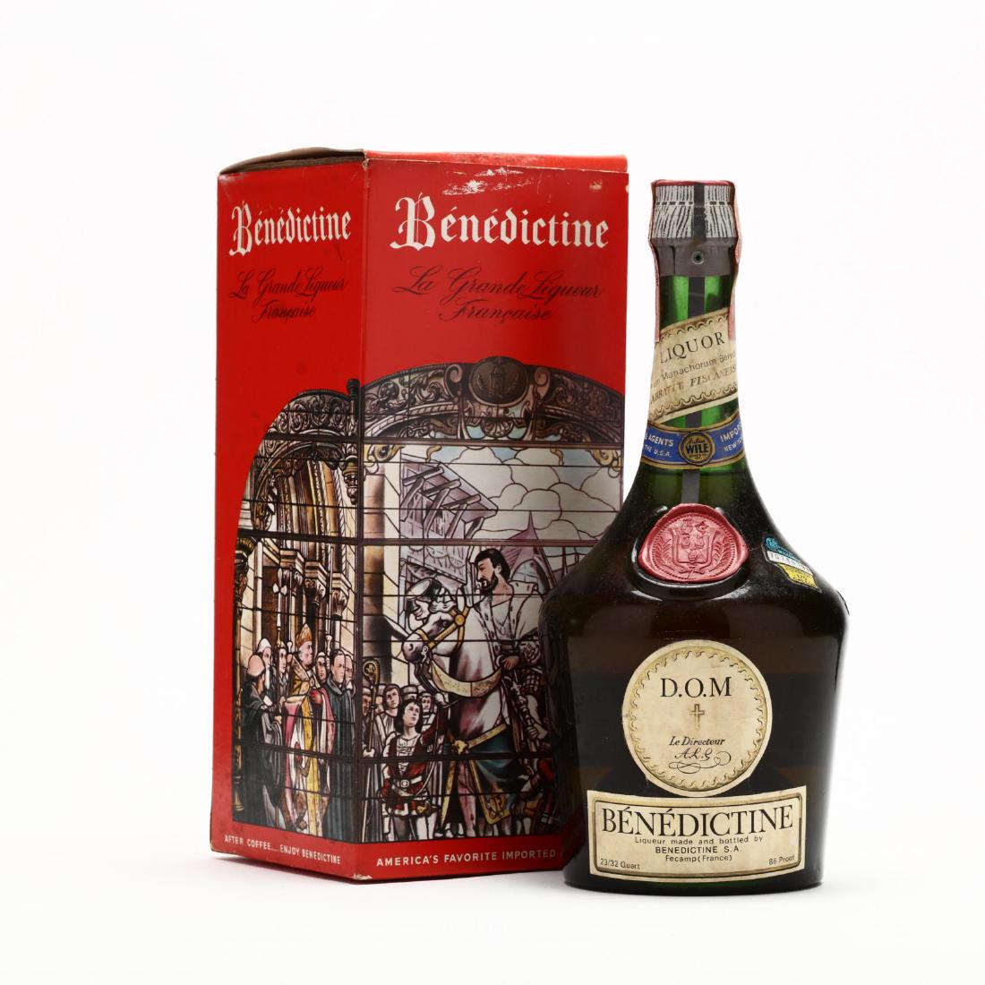 Benedictine D.O.M. Liqueur: Benedictine D.O.M. Liqueur The buyer acknowledges that he/she is acting within compliance with their state and local laws in regards to the purchase, transportation and delivery of spirituous liquors.