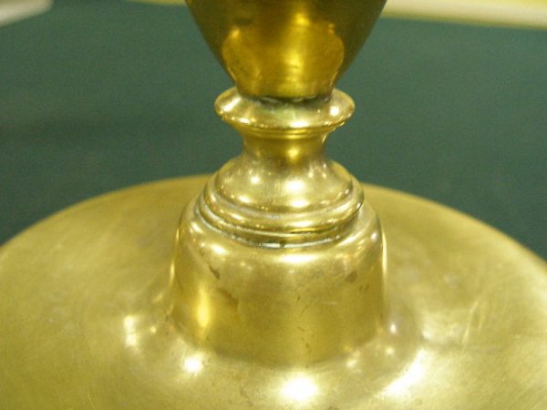 Brass Candlestick, Probably Dutch, 17th c., - 5