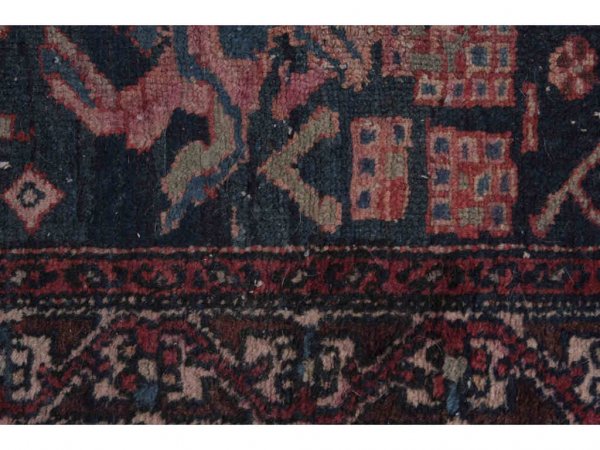 Antique Persian Hamadan Rug, 19th c., - 2