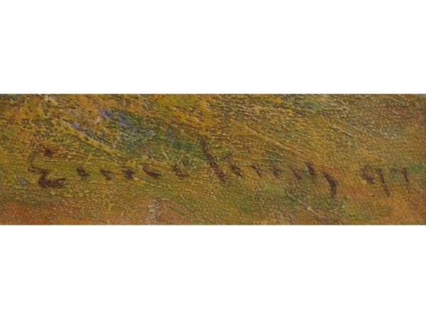 J. J. Enneking (MA, 1841-1916), Sheep in Fall, - 4