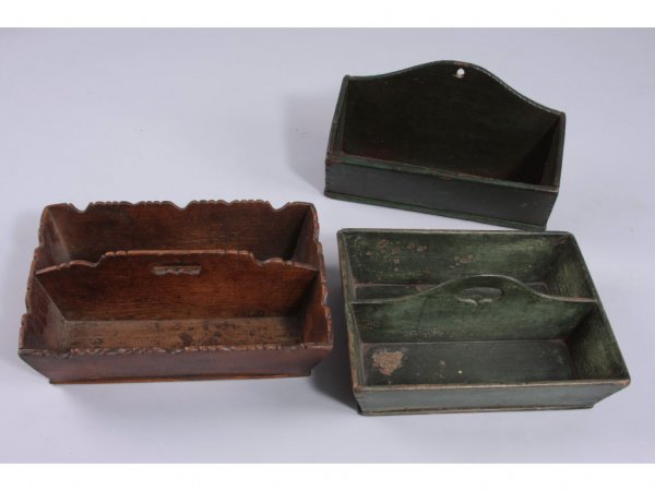 Three Boxes, 19th c.