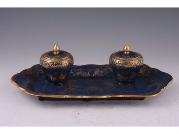 Copeland Spode Porcelain Desk Set,