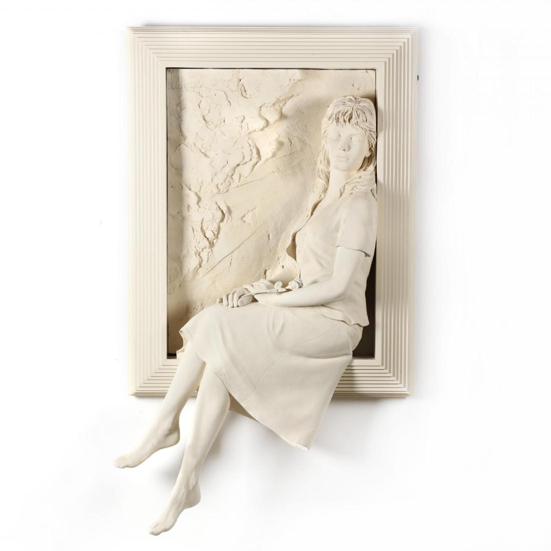 Bill Mack (b. 1949), Memories: Bill Mack (b. 1949), Memoriesbonded sand, circa 1989, signed and numbered 54 from a limited edition of 120, presented in the original frame. DOA 63.5 x 37.5 in. Additional high-resolution photos are