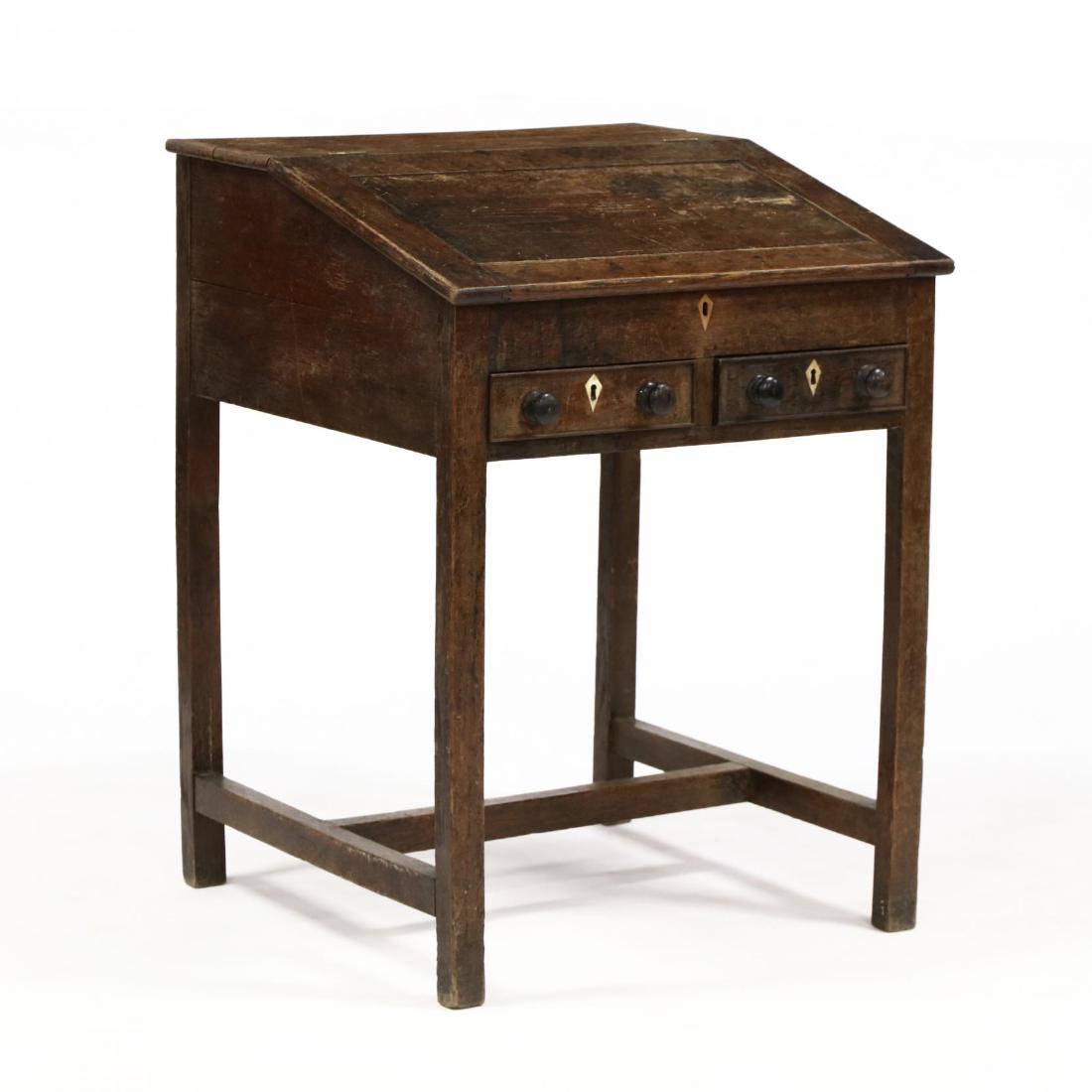 Antique Oak Standing Desk