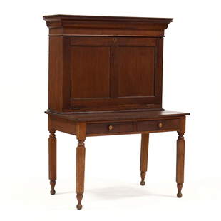 Antique Pine Plantation Desk Nov 19 2017 Ascendant Auction Galleries In Pa
