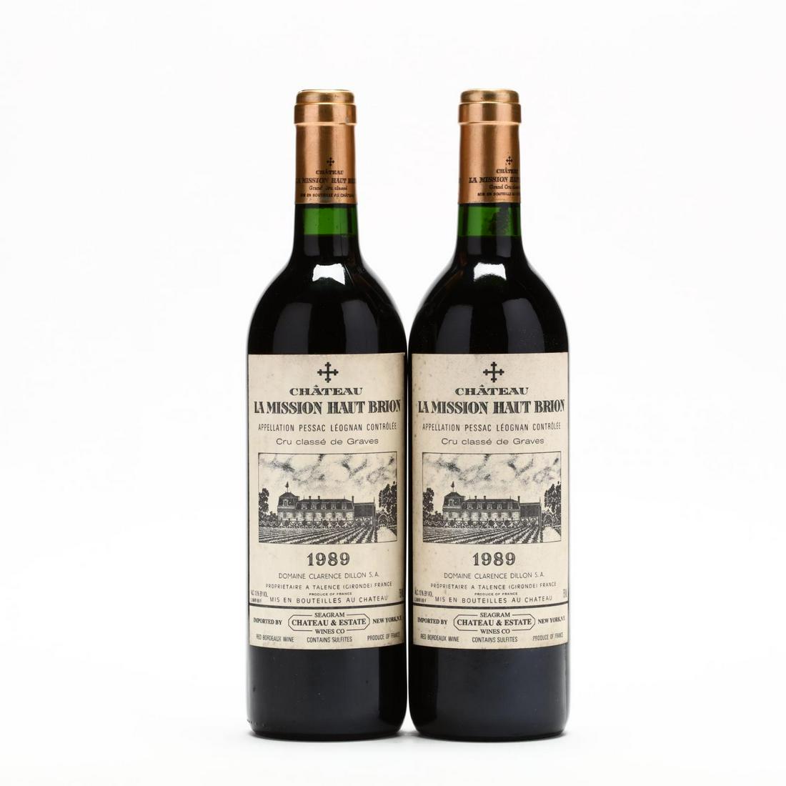 Chateau La Mission Haut Brion - Vintage 1989: Chateau La Mission Haut Brion - Vintage 1989 "Both La Mission-Haut-Brion and Haut-Brion hit home runs in this vintage, which did not produce as many profound wines as the Bordeaux publicity machine su