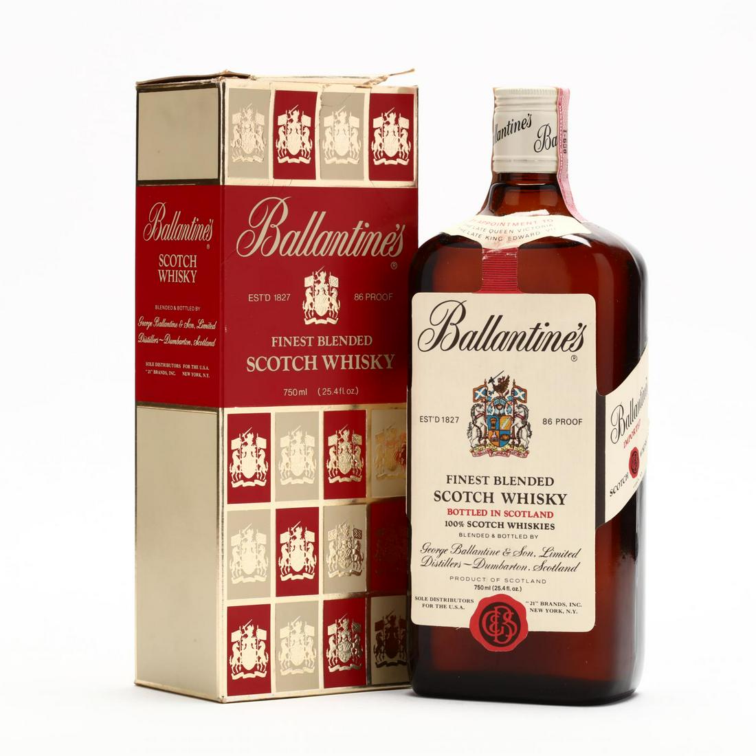 Ballantine's Scotch Whisky: Ballantine's Scotch Whisky The buyer acknowledges that he/she is acting within compliance with their state and local laws in regards to the purchase, transportation and delivery of spirituous liquors.