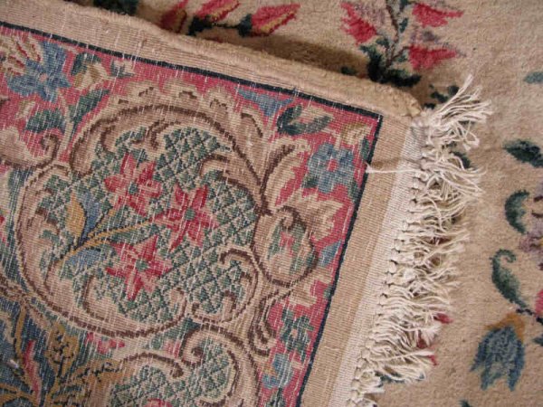 Semi-Antique Floral Room Size Rug, ca. 1920s, - 4