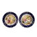 A Rare Pair of Royal Vienna Cabinet Plates with Silver - 2