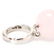 Sterling Silver, Rose Quartz, and Pearl Bead Necklace, - 4