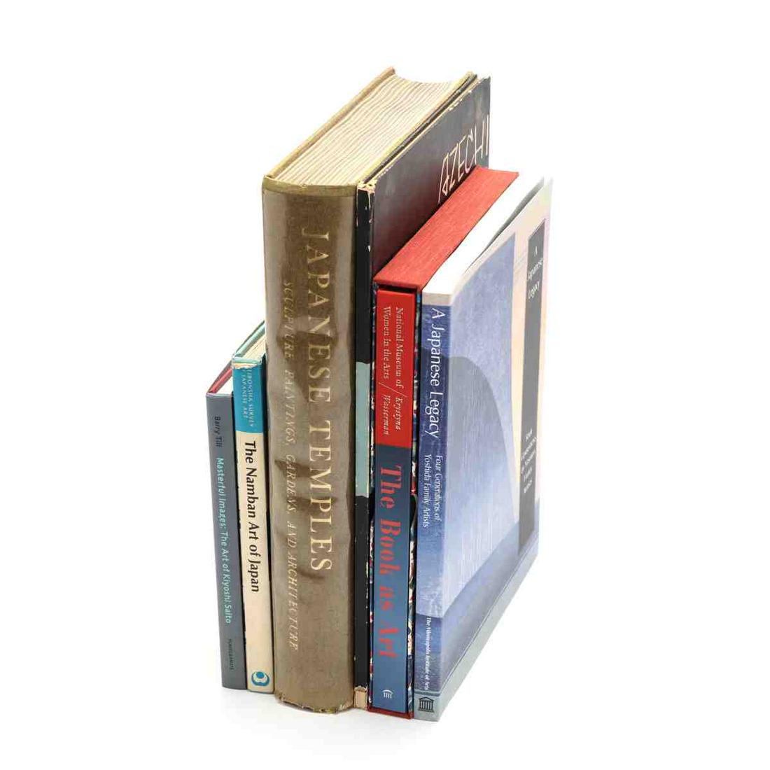 A Group of Seven Japanese Art Reference Books: A Group of Seven Japanese Art Reference Booksincludes Till, Barry. Masterful Images: The Art of Kiyoshi Saito. Portland, Oregon: Pomegranate, 2013. (like new condition), The Minneapolis Institute of A