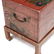 Antique Chinese Painted Pigskin Trunk On Stand - 4