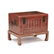 Antique Chinese Painted Pigskin Trunk On Stand - 5