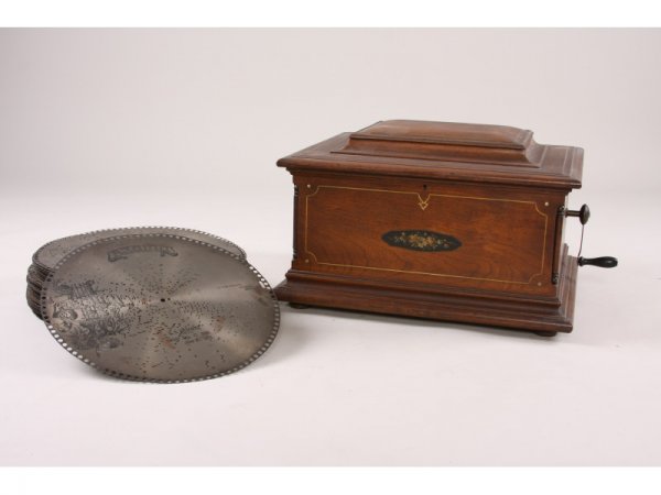 Antique Regina Double-Comb Music Box,