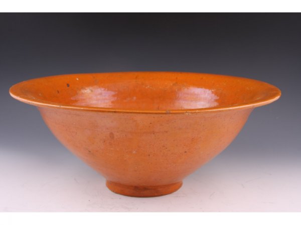NC Pottery, Jugtown Center Bowl, 1920-30s,