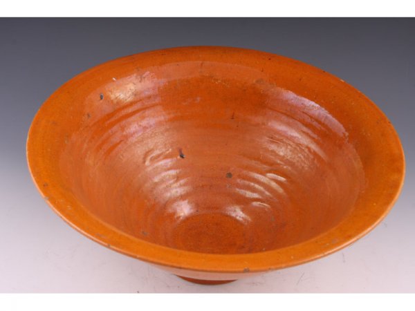NC Pottery, Jugtown Center Bowl, 1920-30s, - 2