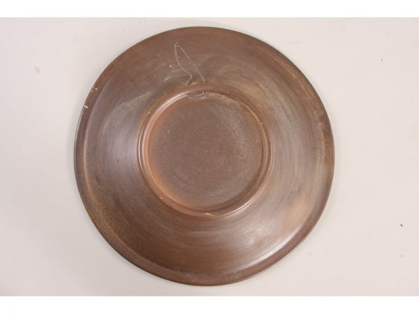 NC Pottery, Mark Hewitt Stoneware Charger, - 3