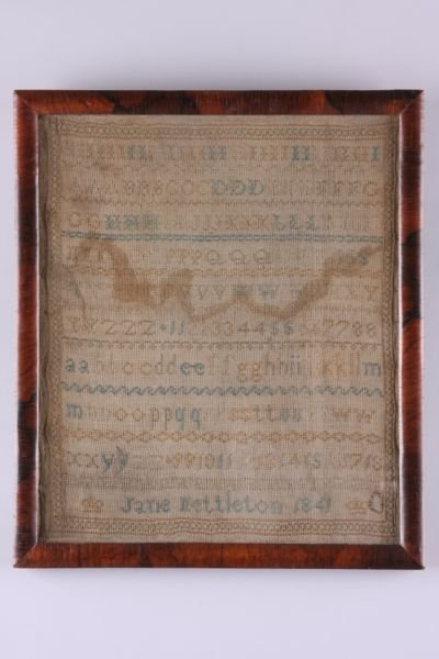 Sampler, Possibly English, 19th c.,