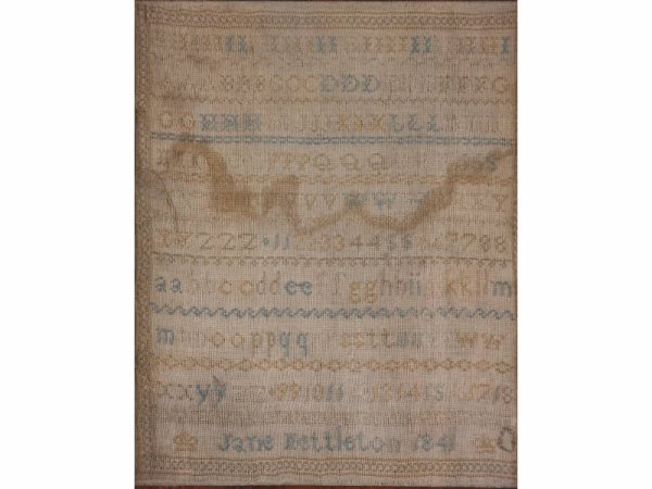 Sampler, Possibly English, 19th c., - 2