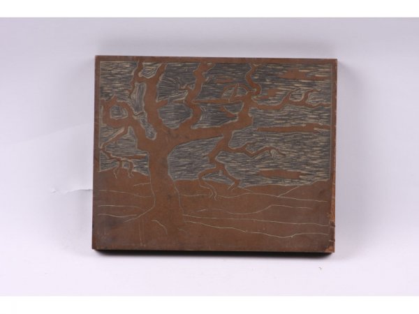 att. Louise Stinnett (NC, 20th c.), Two Works, - 3