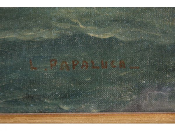 Luca Papaluca (It., 1890-1934), Sailing Ship, - 3