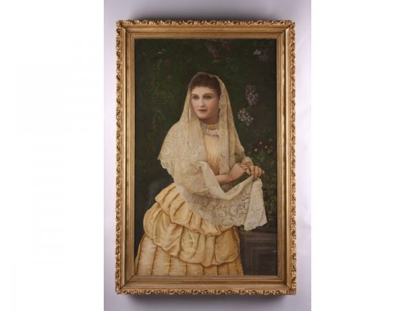 Alice Robinson (American, 19th c.), Portrait,