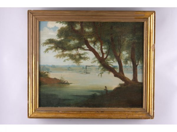 James Beard (NY, 1811-1893), Ohio River Packet,
