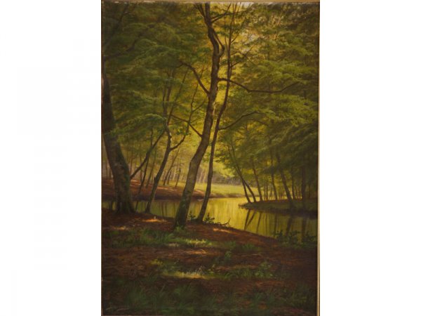 August Jacobsen (Danish, 1868 - 1965), Shady Glen, - 2