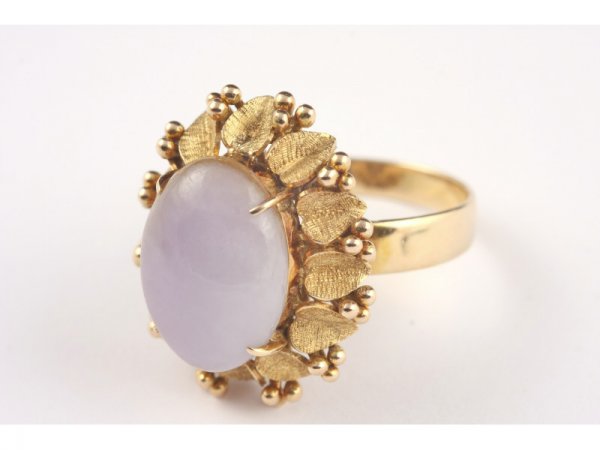 14K Yellow Gold Lady's Dinner Ring,