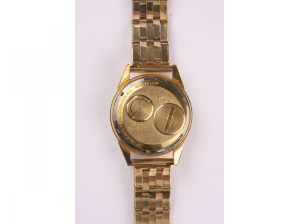 Gentleman's Gold Bulova Accutron Watch, - 3