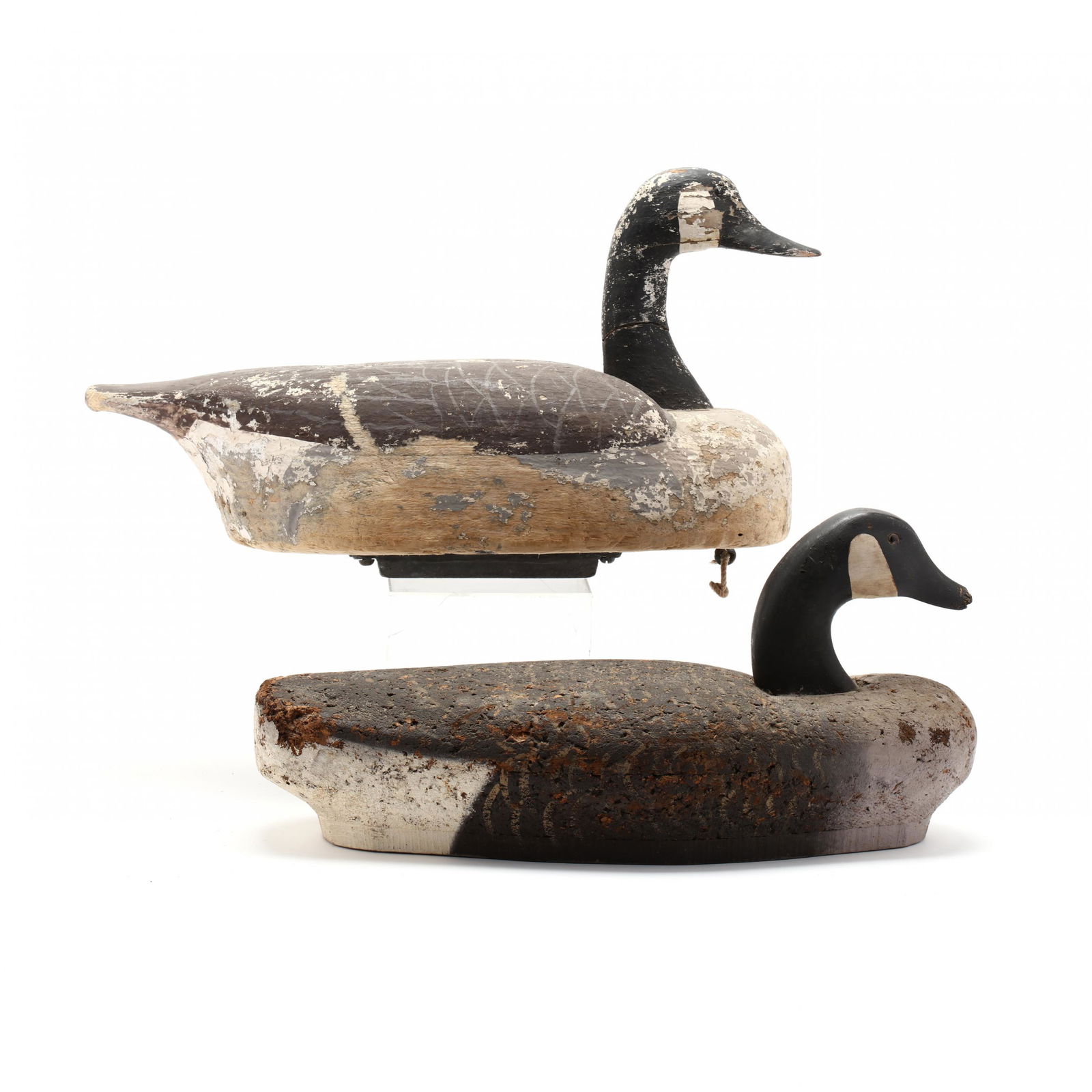 Two Vintage Canada Goose Decoys May 02, 2020 Leland Little Auctions