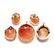 Collection of 14KT Gold and Carved Shell Cameos - 2