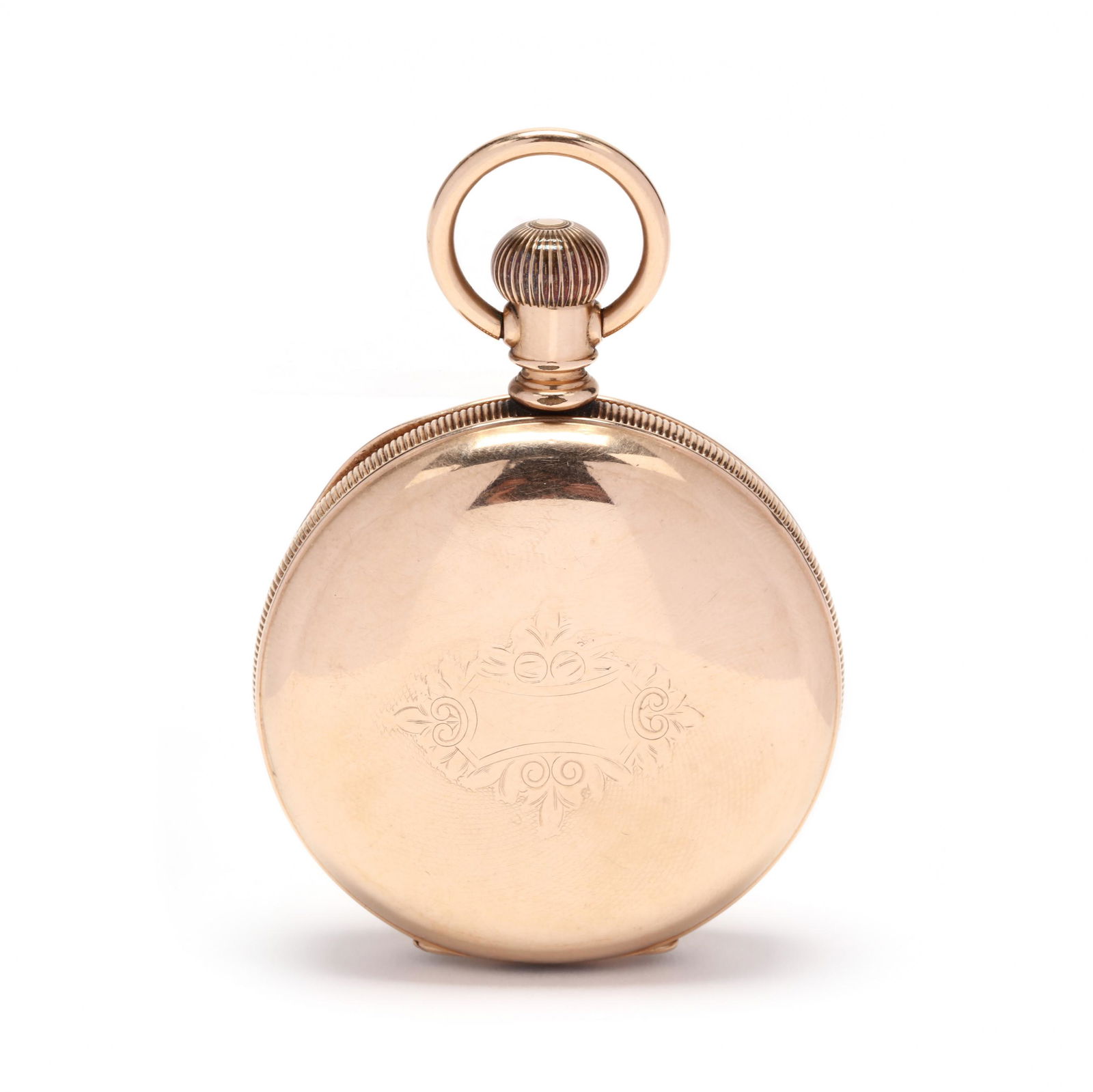 Antique Gold Filled Hunter Case Pocket Watch, Hamilton: Antique Gold Filled Hunter Case Pocket Watch, Hamiltoncirca 1915, stem wind and lever set, movement 950690 with seventeen jewels, the signed dial with black Arabic hour markers and outer five minute r