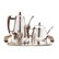 Sterling Silver Mid-Century Modern Tea & Coffee Set - 2