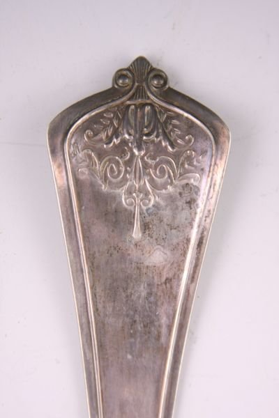 Gorham Sterling Silver Soup Ladle, Lady Washington - 5