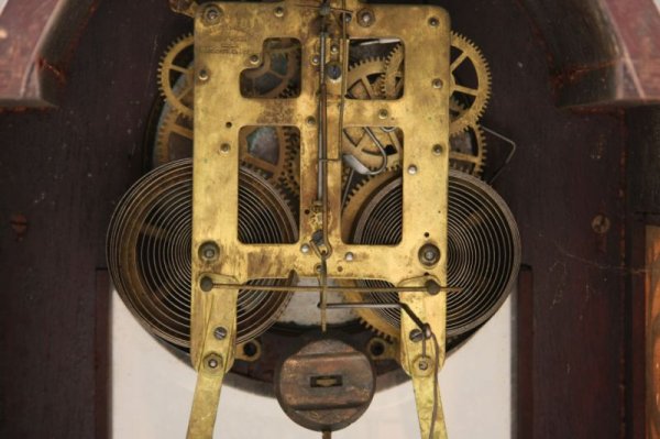 Antique Florence Kroeber Shelf Clock, - 5