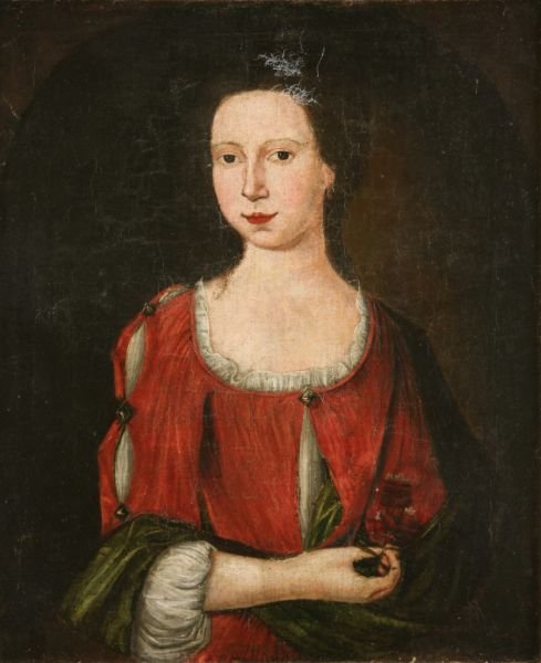 English School, Portrait of an 18th Century Lady, - 2