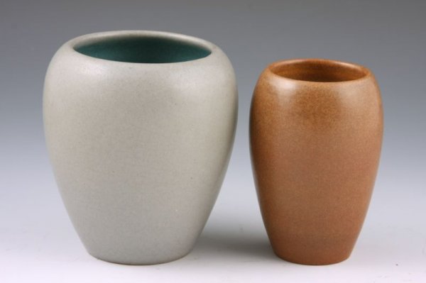 Two Marblehead Pottery Vases,
